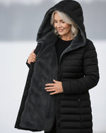 Marianne Quilted Coat - Wool-Effect Marianne Quilted Coat - Wool-Effect Louise Perrin 