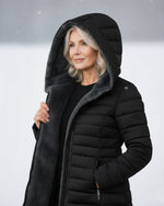 Marianne Quilted Coat - Wool-Effect Marianne Quilted Coat - Wool-Effect Louise Perrin 