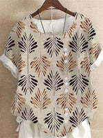 Nadège Floral Printed Blouse Nadège Floral Printed Blouse Louise Perrin Beige with Floral Pattern 8 