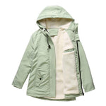 Camille Parka – Sherpa-Lined Coat Camille Parka – Sherpa-Lined Coat Louise Perrin Mint Green 8 