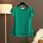 Mirela Ruffle Blouse Mirela Ruffle Blouse Louise Perrin Dark Green 8 